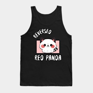 Reversed Red Panda Tank Top